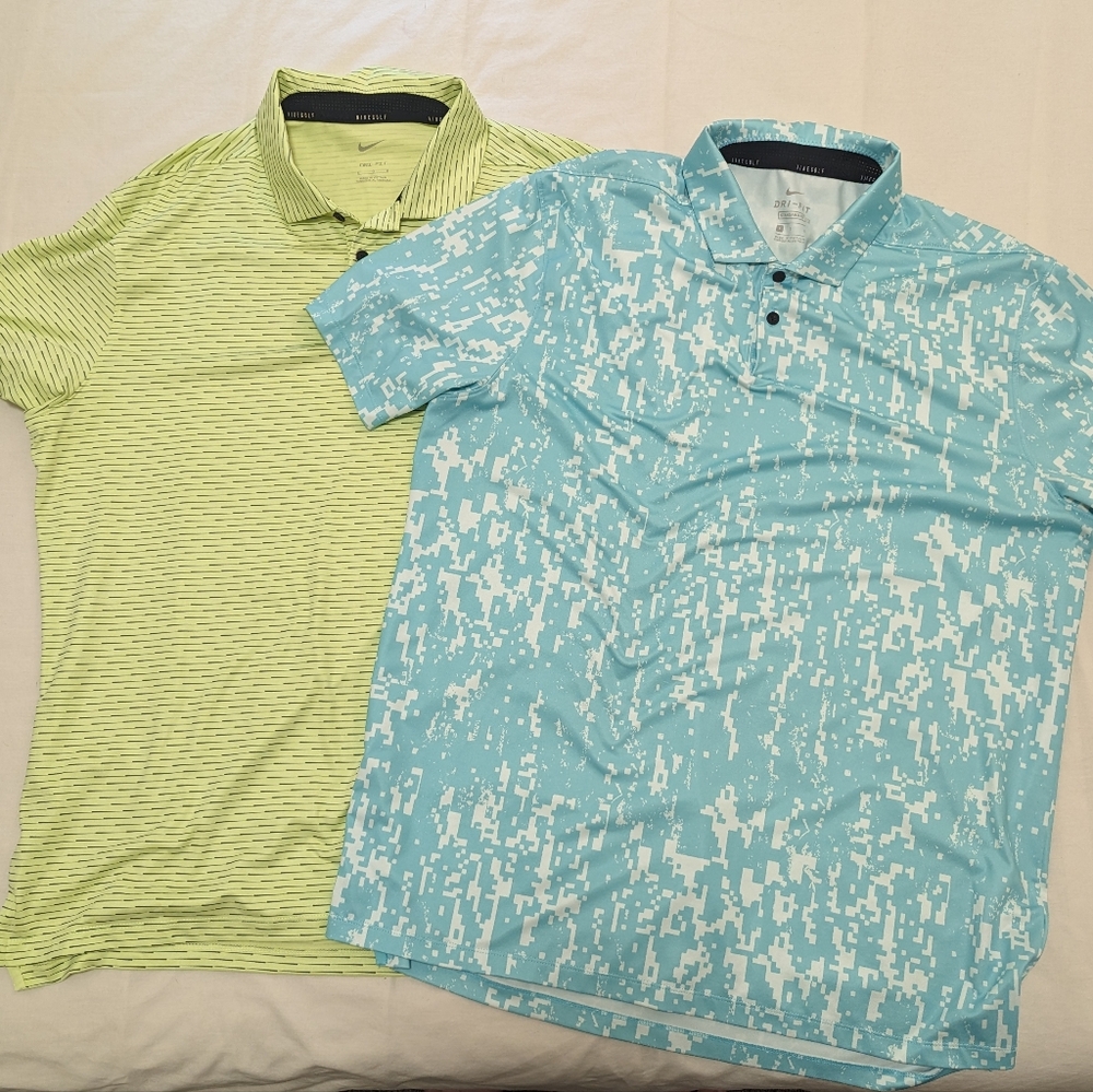 Men's Striped and Patterned Polo Shirt Set
